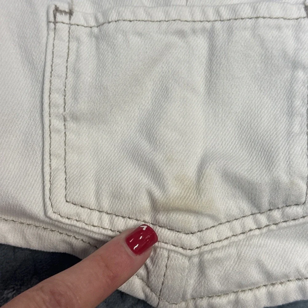 Free People Vest Women's Large Ivory Country Concert Festival Cropped *read* - Picture 4 of 12